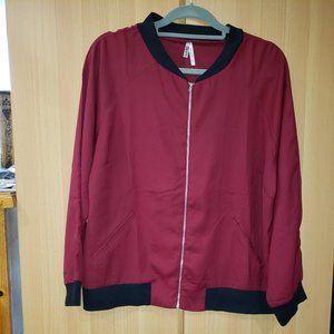 Live 4 Truth Burgundy Bomber Jacket